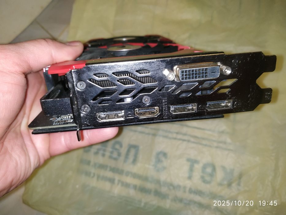 Відеокарта MSI GAMING X GTX 1060 3GB.