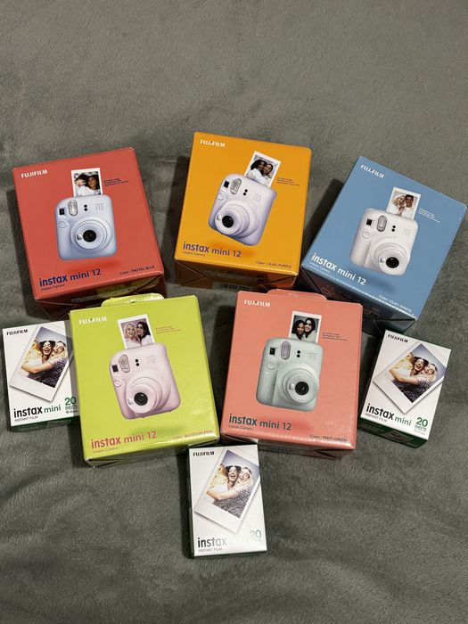 Instax mini 12 green blue pink purple white