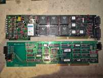 Karty procesora DTS 6D na ISA / APTX100ED, BB OPA2134PA, MC68HC11E1FN/