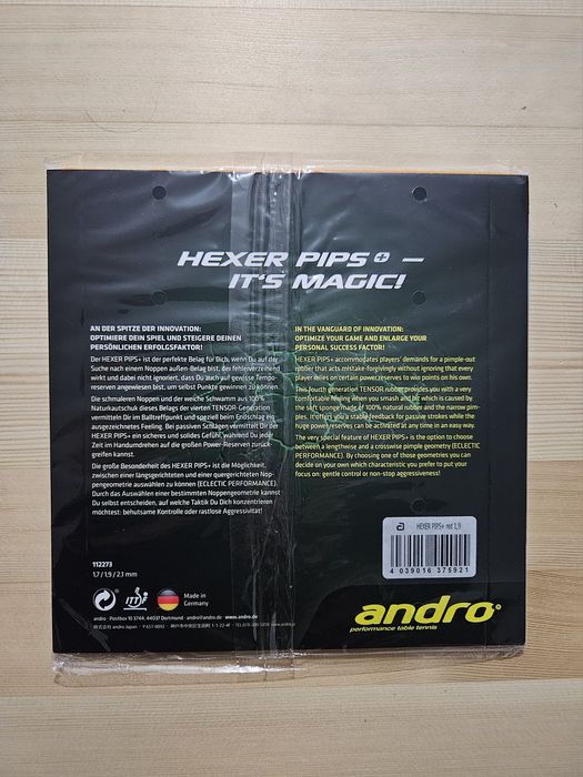 Nowy zafoliowany czop krótki Andro