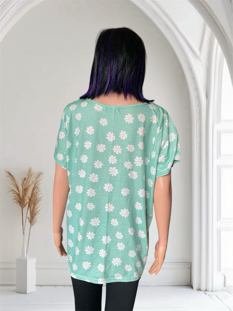 Bluzka damska z krótkim rękawem Misslook rozm 42 XL Plus size