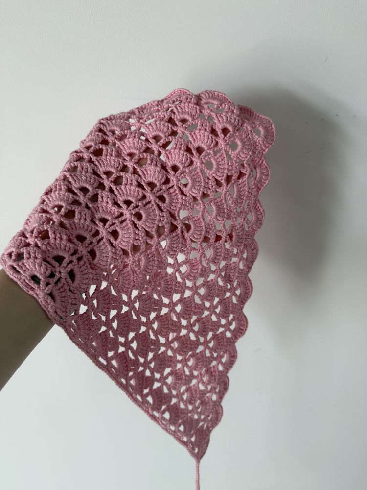 Chusteczka na głowę handmade