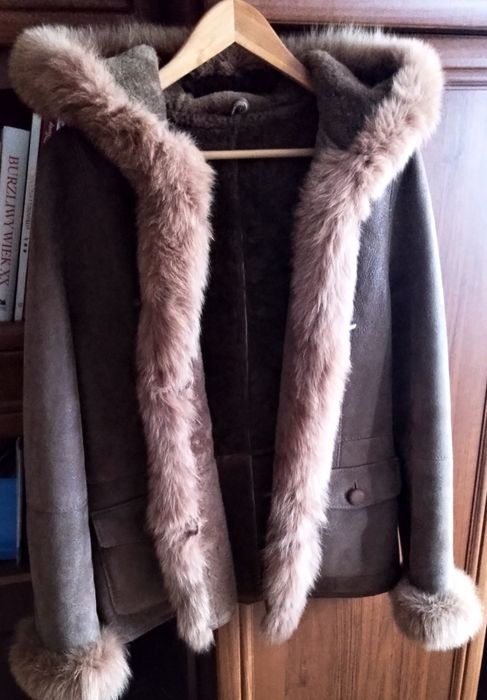 Tanio! Kożuszek naturalny z lisem – rozm. L (38/40)