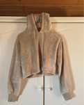 Sweatshirt beje com pelo