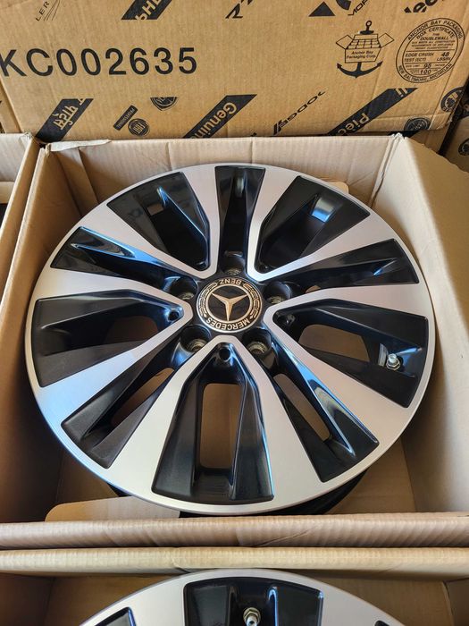 [233] Felgi aluminiowe MERCEDES 16 Cali 5x112 ET44 Oryginał A TPMS
