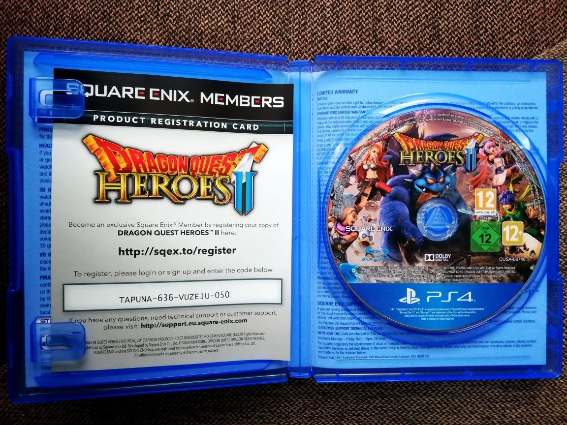 DRAGON QUEST HEROES II PS4 PlayStation 5 DQ Heros 2 SquareEnix