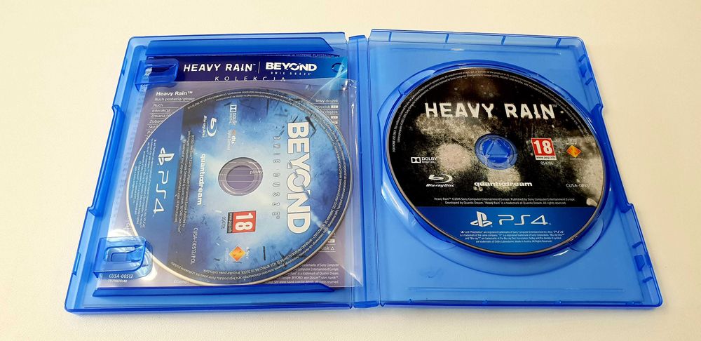 Gra Kolekcja Heavy Rain & Beyond Two Souls PL PS4 PS5