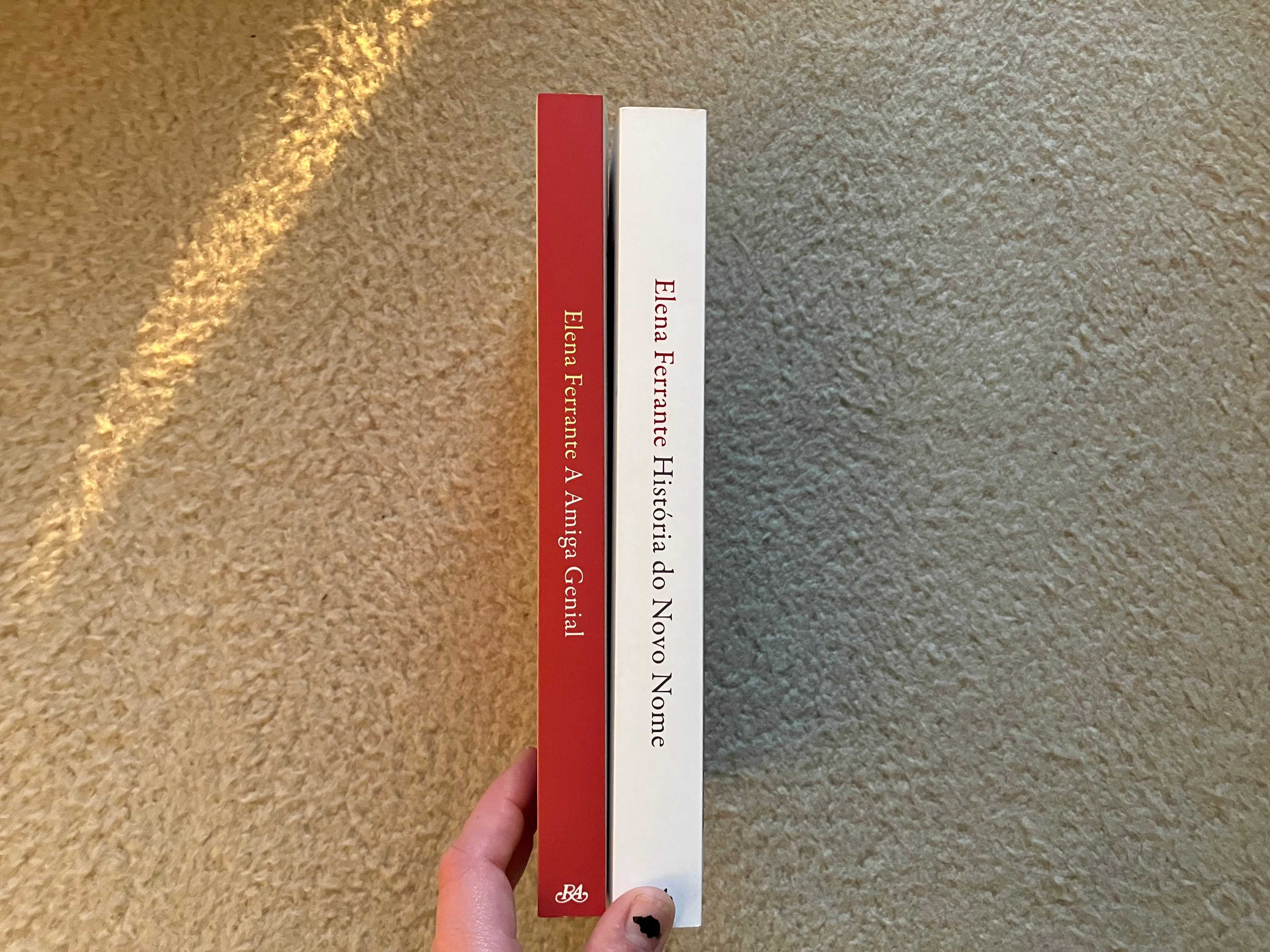 A Amiga Genial/História do Novo Nome, Elena Ferrante (Volume 1 e 2)