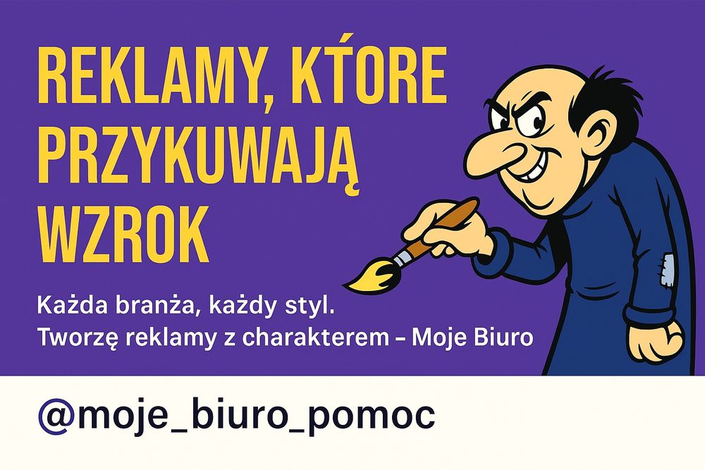 Tworzenie reklam grafik haseł dla każdej branży