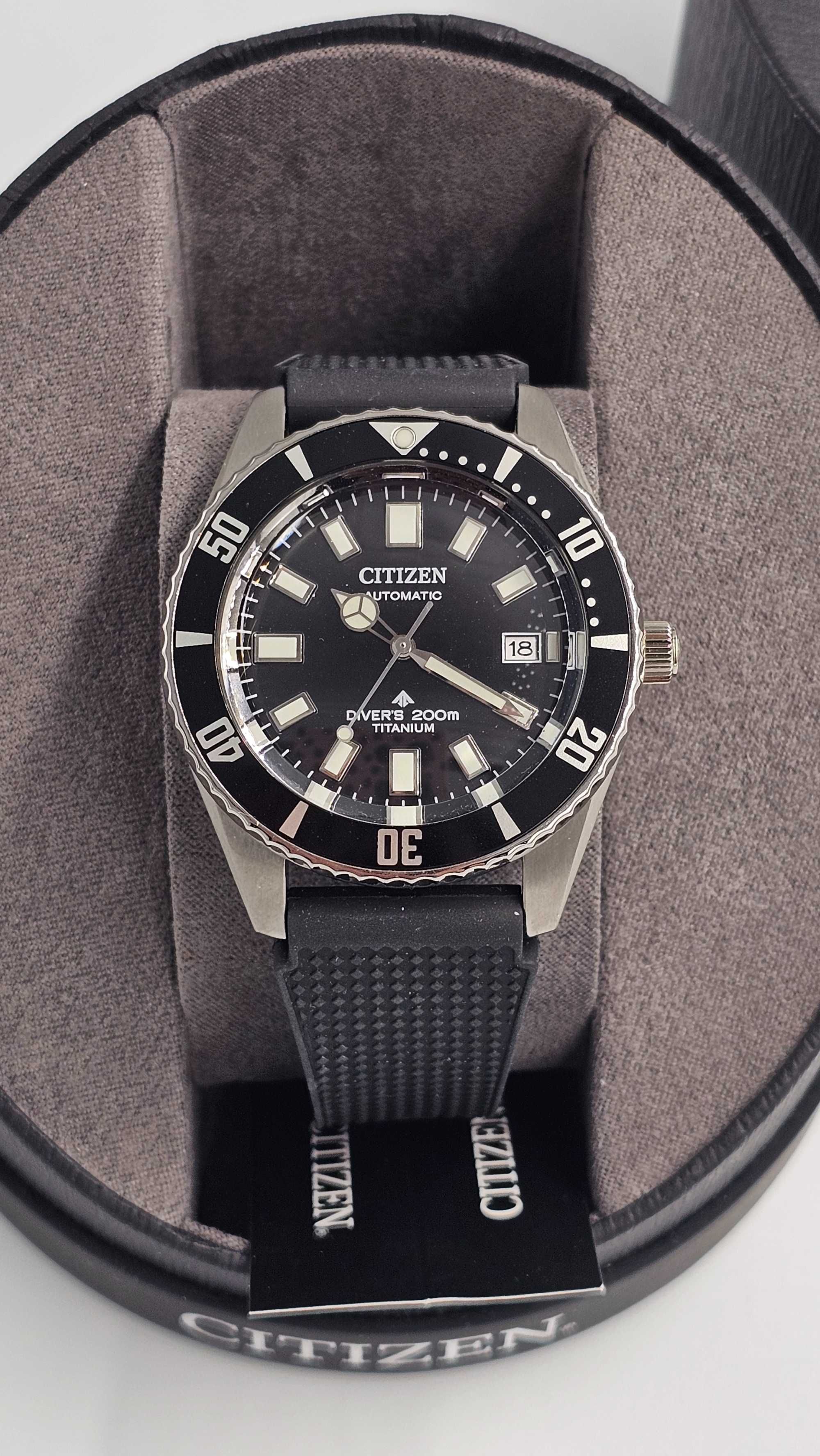 Zegarek Citizen Promaster Tytan Diver *Szafir* Klasa Premium *Automat*