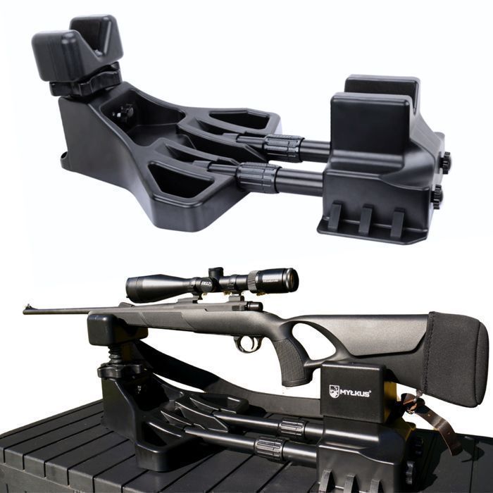 Stojak statyw podstawa do przystrzeliwania broni wiatrówki masywny