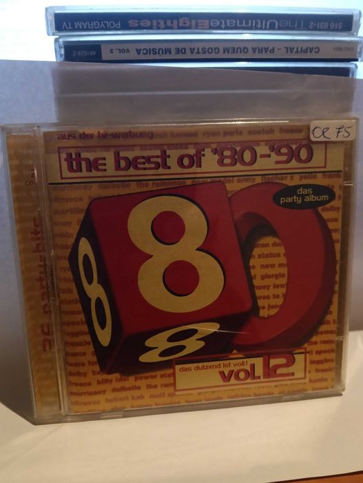 cd The Best of 80/90 (compilação - 2CD - Raro)