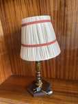 Lampa nocna z abażurem PRL