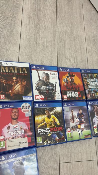 Mafia wiedzmin 3 red dead redemption 2 gry PS4 PS5