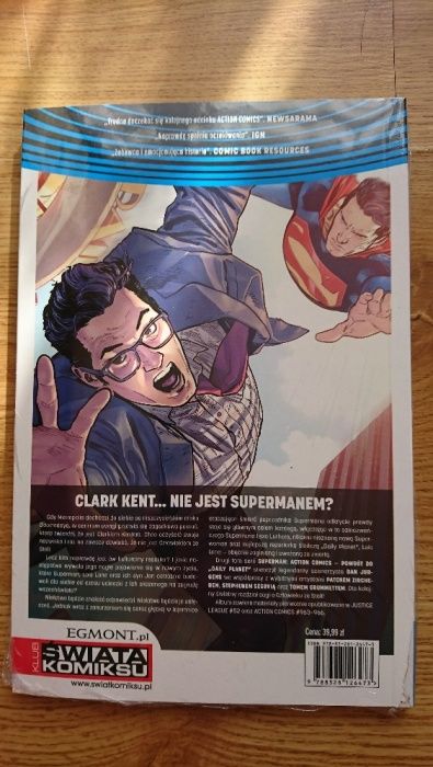 Komiks pt. Odrodzenie Superman Action Comics Powrót do "Daily Planet