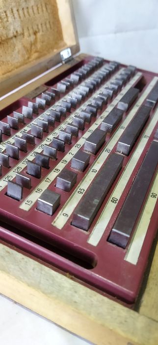 Набор концевых мер(плашки)