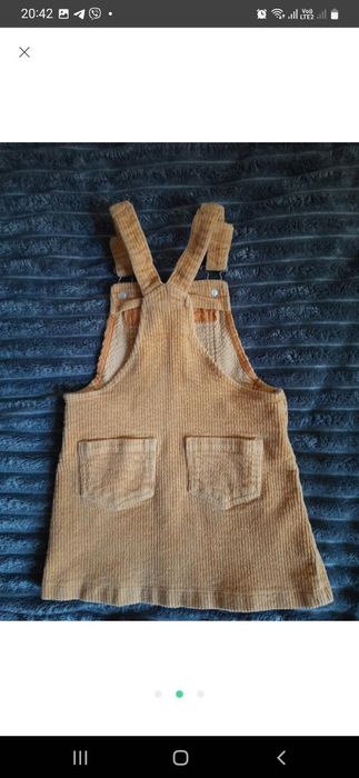 Сарафан вельветовый