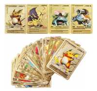 Pokemon zlote karty talia 59 szt Vmax GX super karty