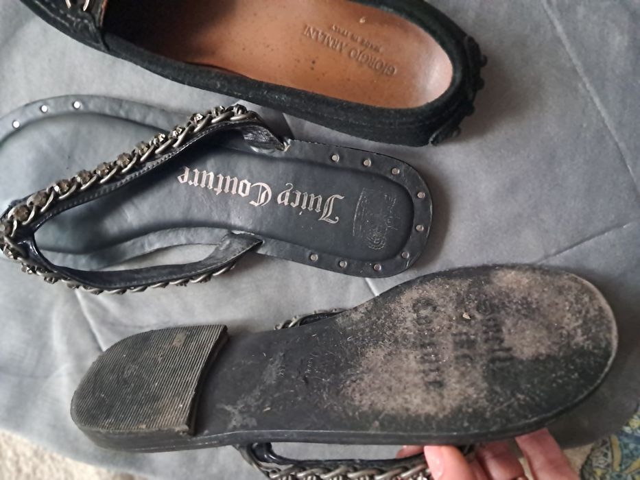 Giorgio Armani Juicy Couture мокасини шльопанці