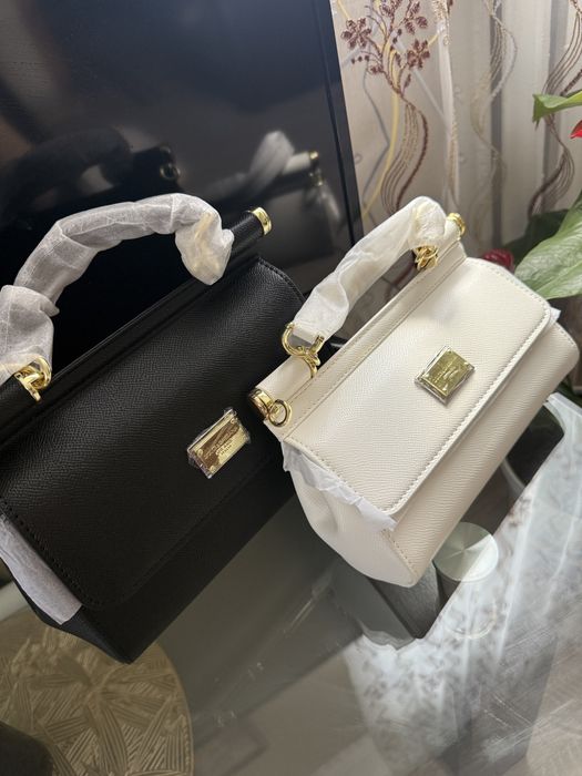 Сумка dolce gabbana біла