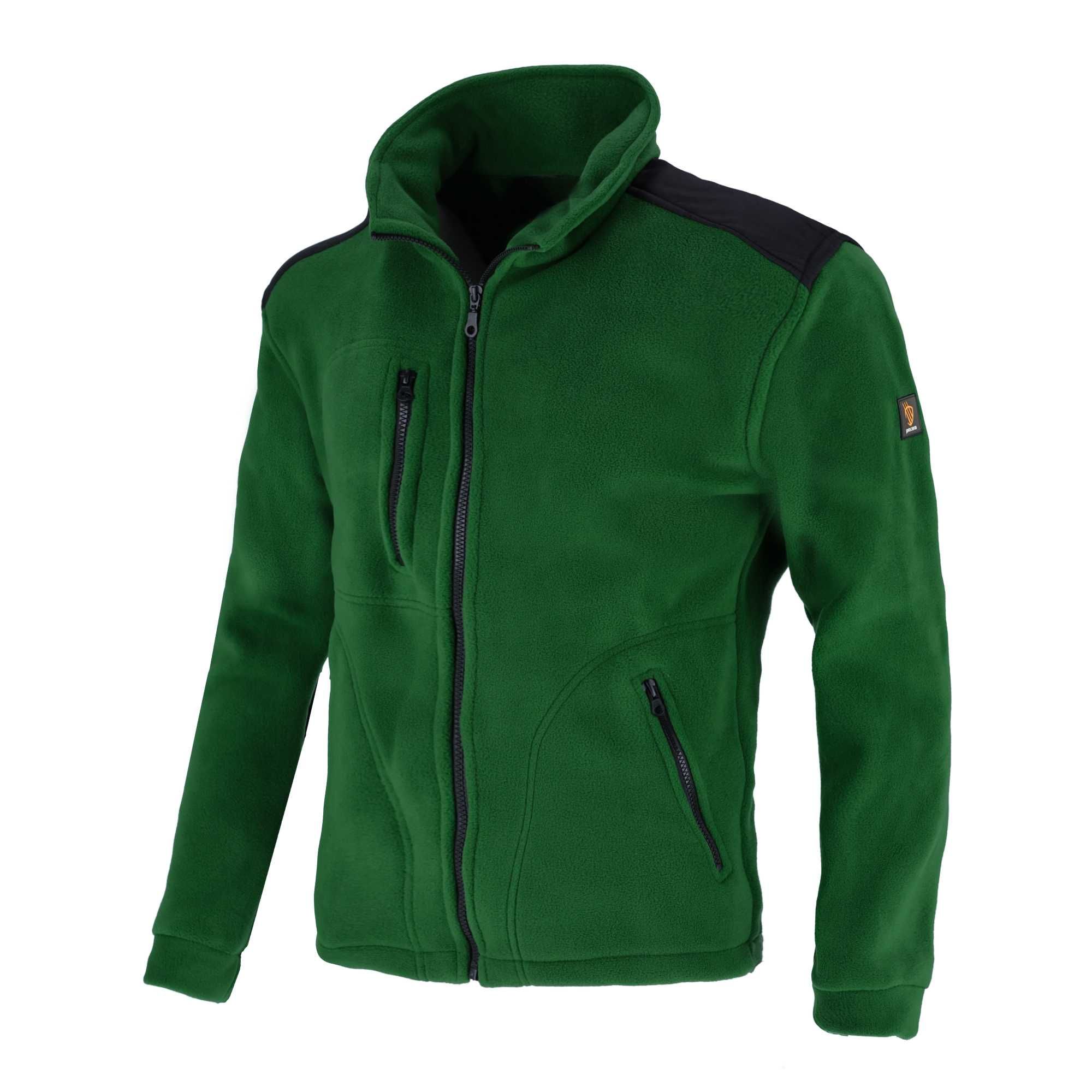 POLAR roboczy bluza Zielona polarowa Ciepła Rozmiar 3XL