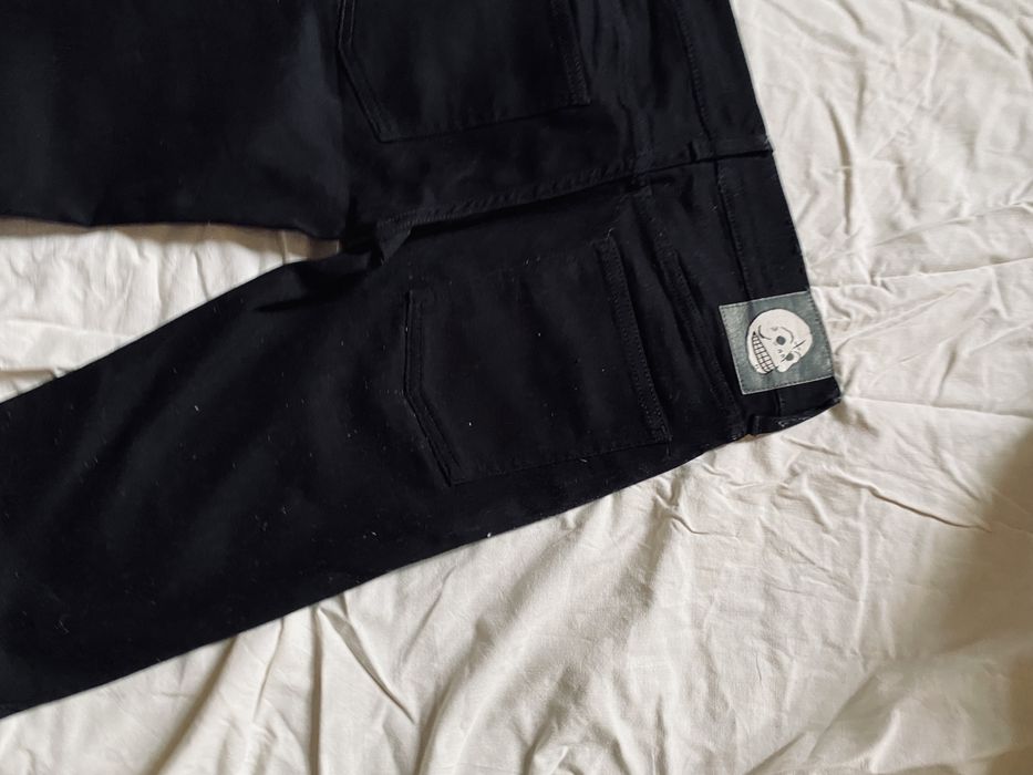 черные джинсы cheap monday, узкие 100% котон