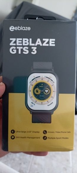 GTS 3 New Zeblaze Smart Watch / Смарт годинник / Смарт часы