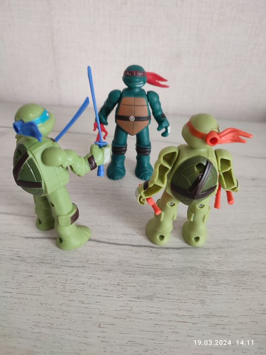 Черепашки ниндзя 3 персонажа