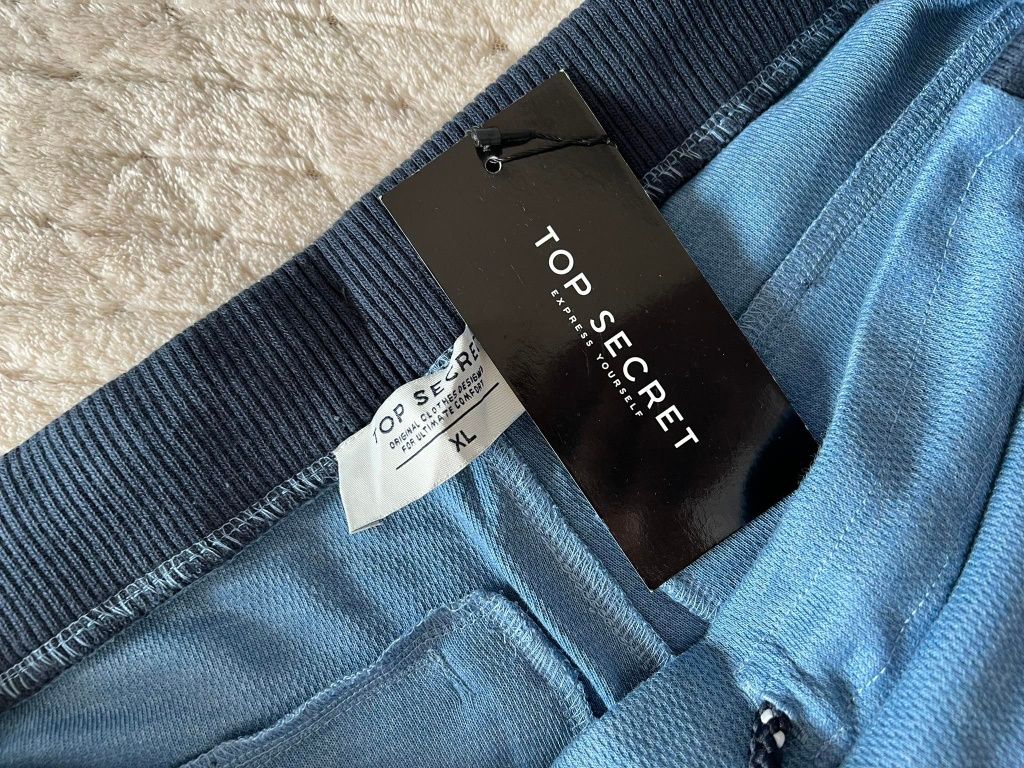 Niebieskie szorty męskie Top Secret Rozmiar XL