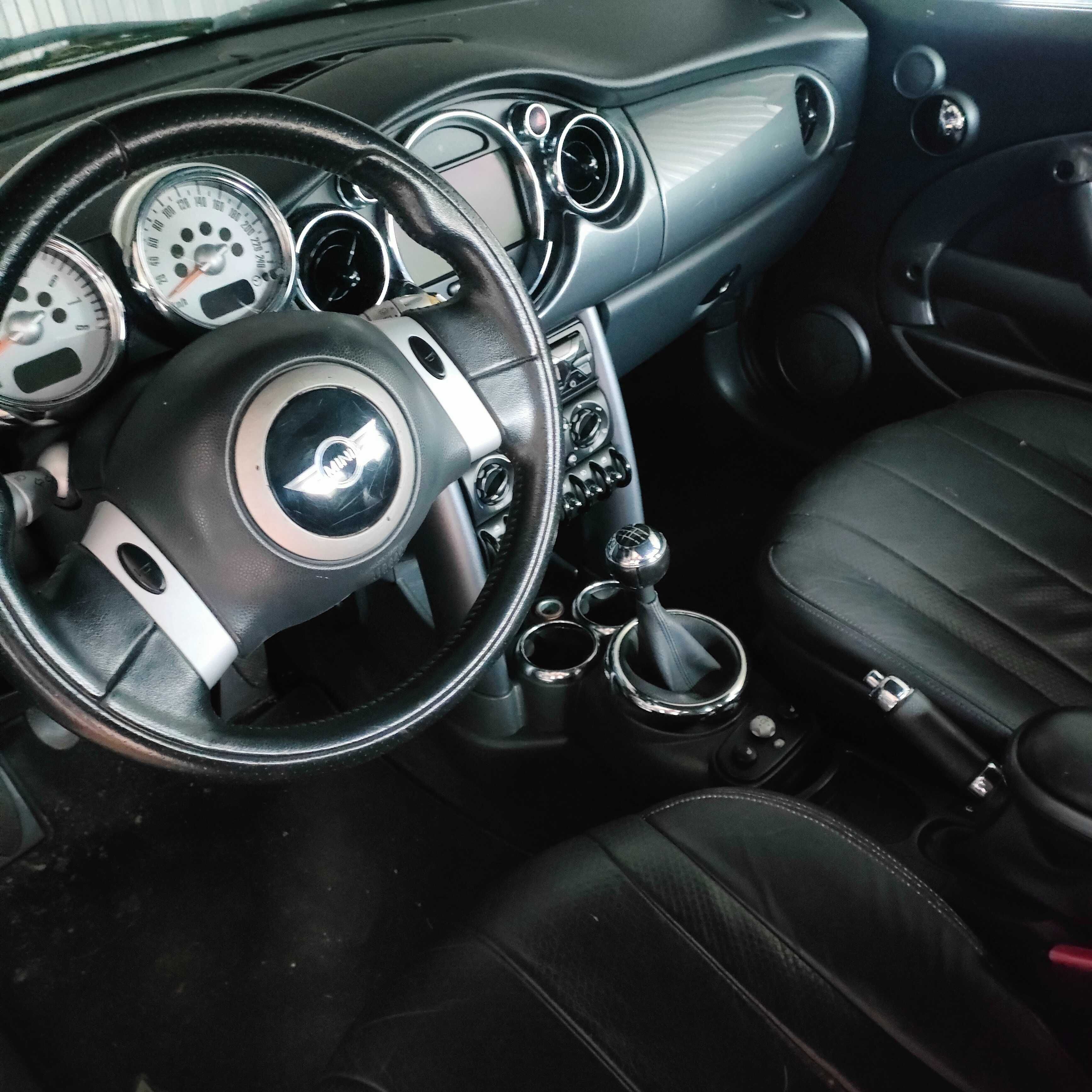 Mini Cooper 1.6 uszkodzona skrzynia biegów