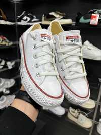 Знижка ! Кеди Converse White люксова якість (36-40)