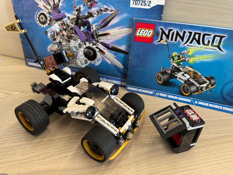 Aktualne. UNIKAT! LEGO Ninjago 70725 Smok Nindroid KOMPLET