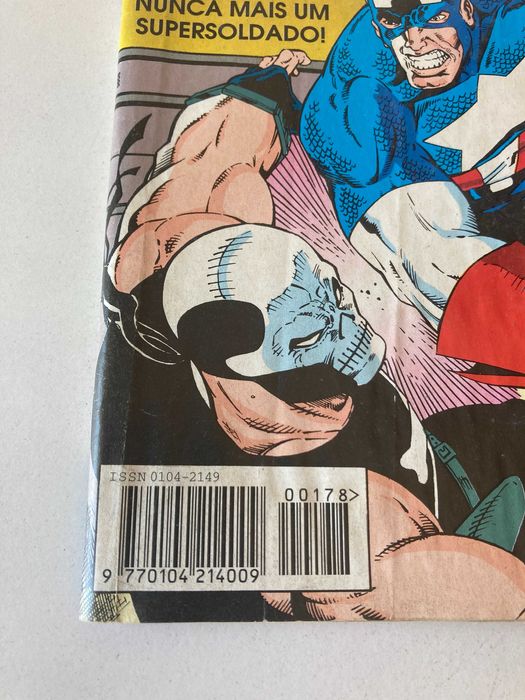 Capitão América Nº178 Nunca mais um Supersoldado! - HQ PT/BR