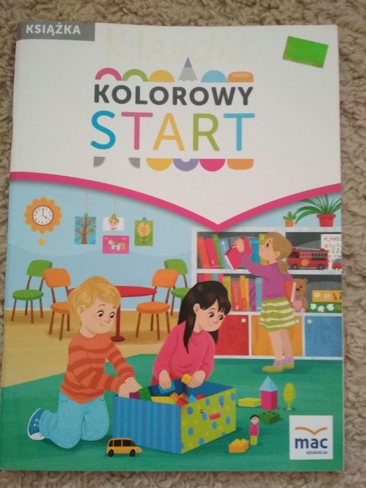 Ksiazki edukacyne dla dzieci- zestaw Kolorowy start,Uczymy sie pisac