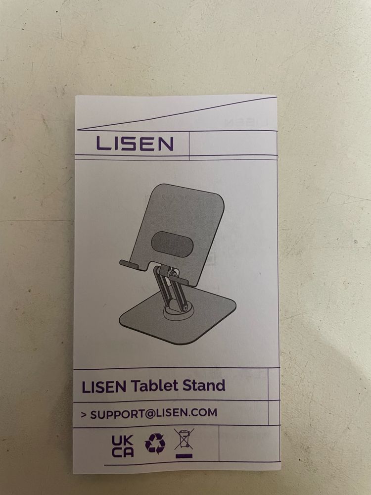 Lisen suporte para tablet