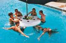 Mesa flutuante para piscinas