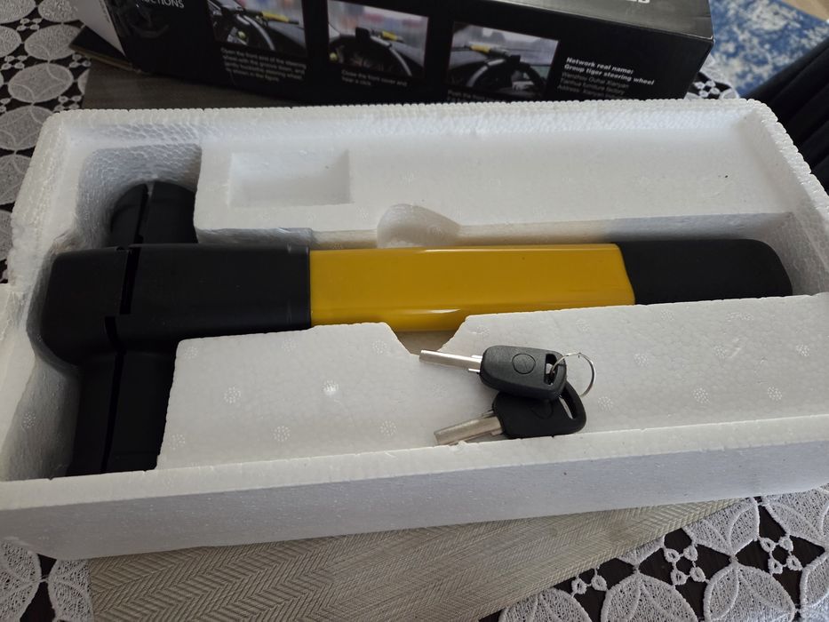 Blokada kierownicy na deskę

Blokada kierownicy na deskę 

Blokada kie