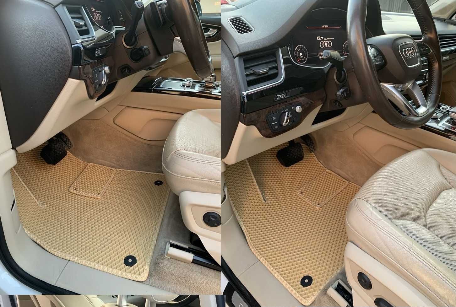 ЕВА EVA Коврики в Салон Багажник Audi Honda Ford + 2 ЛОГО в подарунок