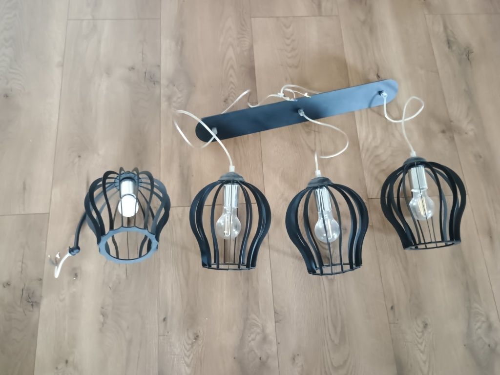 Lampa sufitowa wisząca plus kinkiet
