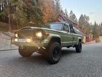 Jeep j20 Gladiator pickup ze Szwedzkiego wojska odrestaurowany