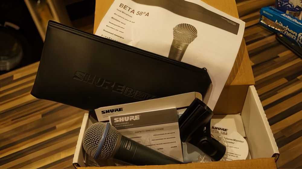 Продам микрофон SHURE BETA 58A (Оригинал-МЕКСИКА, Новый!) ОЛХ доставка