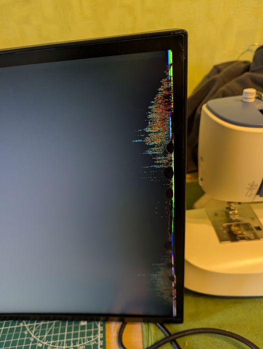 Dell u4919 розбита матриця