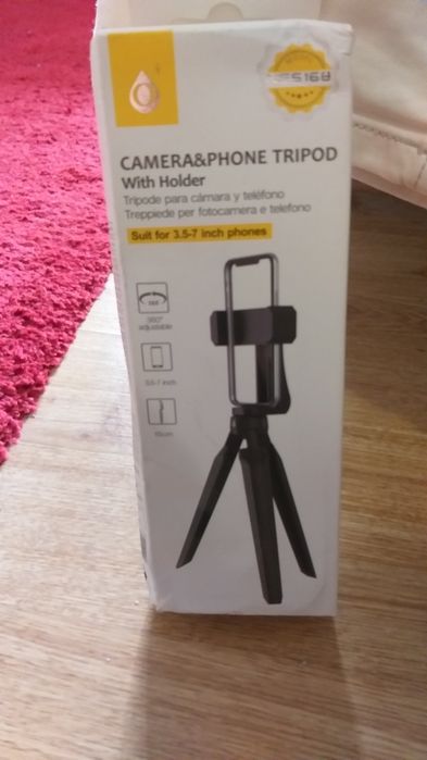 Tripé para phone ou câmera