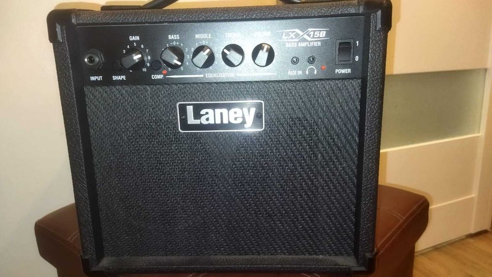 Tanio!!! Okazja !! Gitara basowa Chateau PB01BK i wzmacniacz LANEY