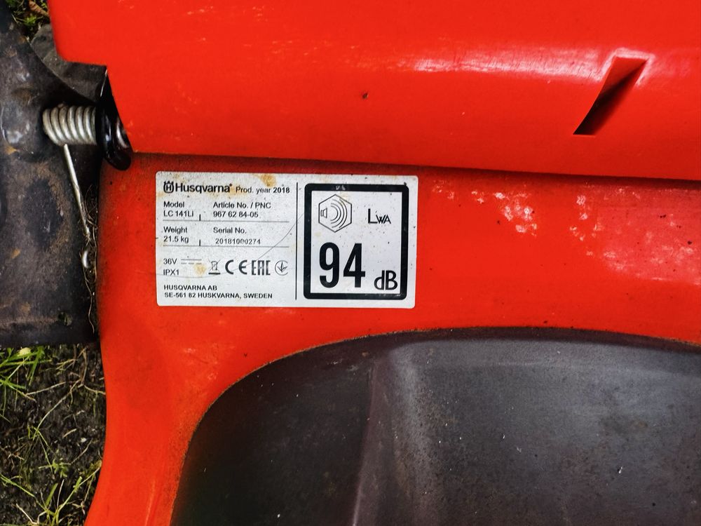 Kosiarka akumulatorowa Husqvarna LC141LI LC 141 Li 100% sprawna/ładna