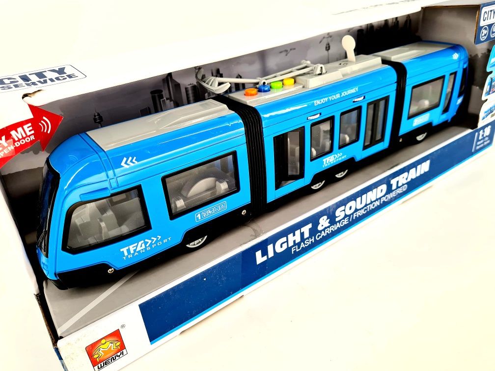 Super pojazd Tramwaj dla dzieci światło dźwięk nowy zabawki