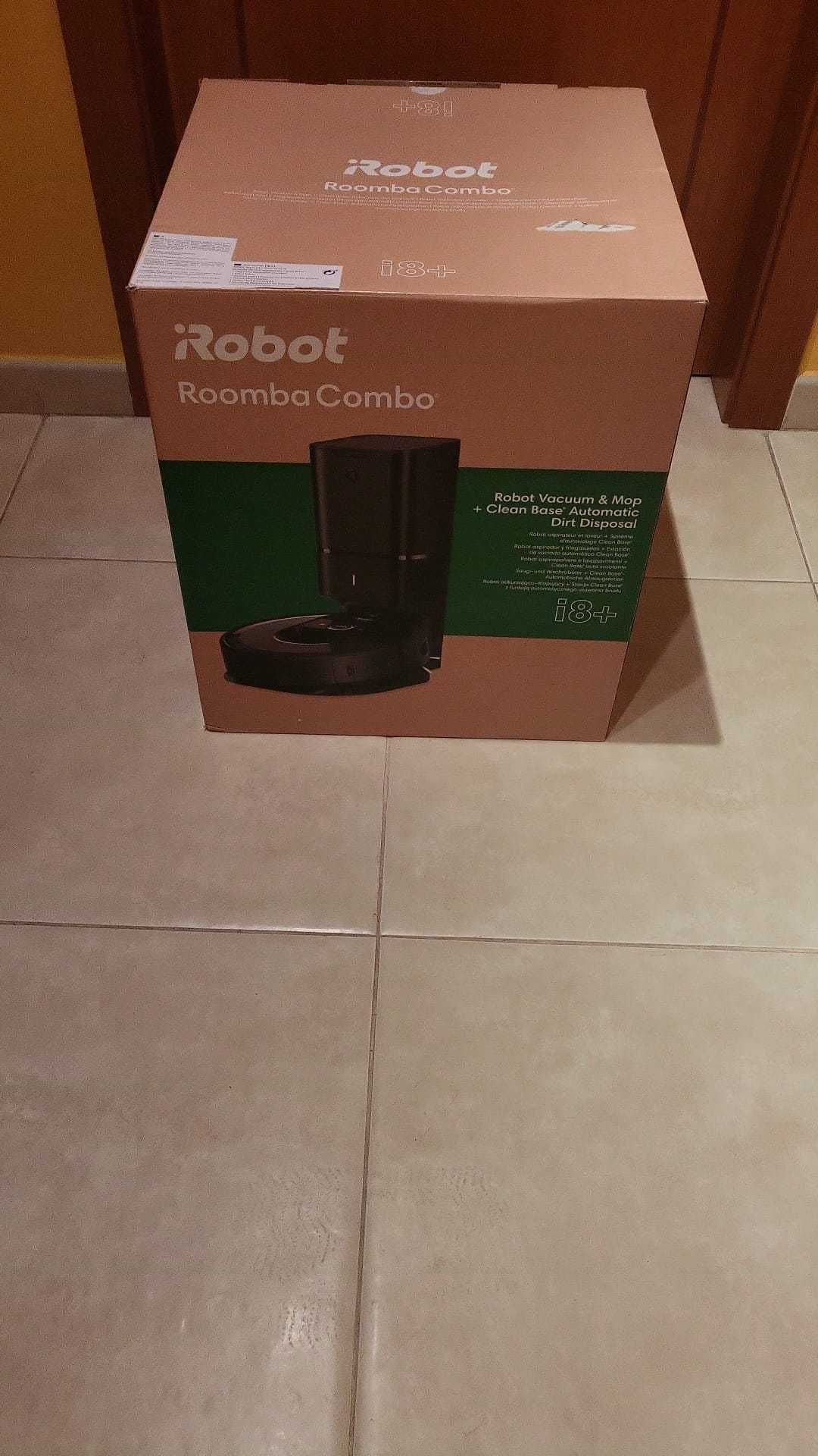 iRobot Roomba Combo i8+ - Limpeza Inteligente com Base Autoesvaziante!