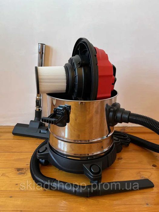 Строительный пылесос Rainberg RB-2277 промышленный для уборки 3800 Вт