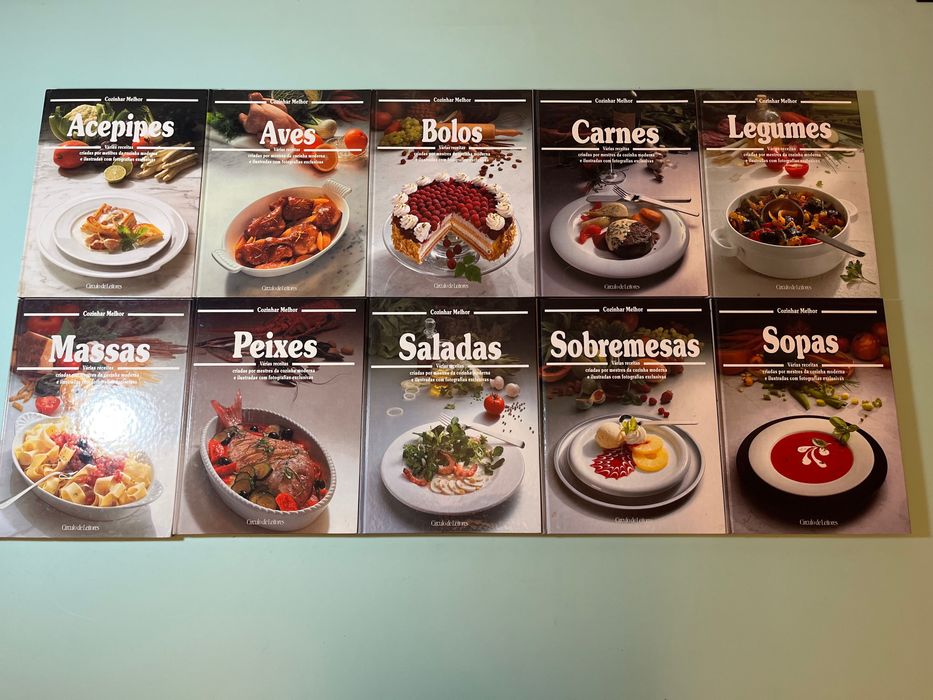 Colecção Completa Livros "Cozinhar Melhor"