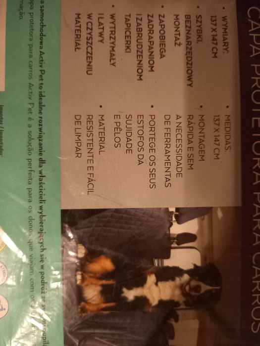 Mata samochodowa dla psa